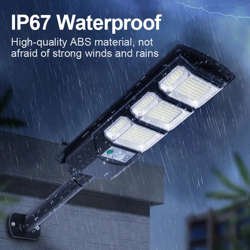 Solar Powerful Wall Lights Outdoor Sunlight Charge Motion Sensor Zpaxo