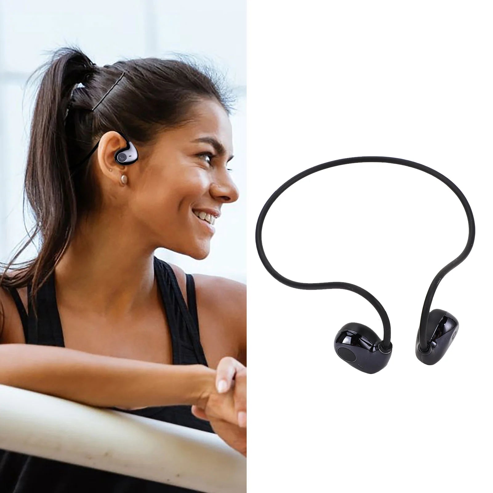 Bluetooth 5 2 Headphones Ergonomic Hifi Sound Air Conduction