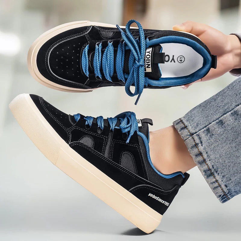 Men's Casual Sneakers Luxury Trainer Shoes Breathable Race Running