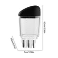 Portable Scalp Massager Oil Comb Applicator – Men & Women Scalp Oil Applicator Zpaxo Black CN