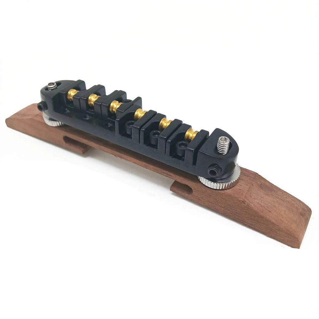Gold Silver Black Optional Archtop Jazz Guitar Roller Saddles