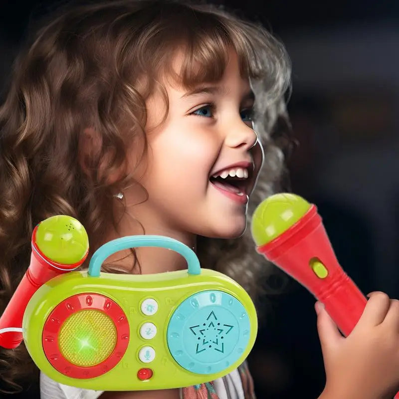 Microphone Toy Multi-functional Karaoke Speaker Singing Machine Zpaxo