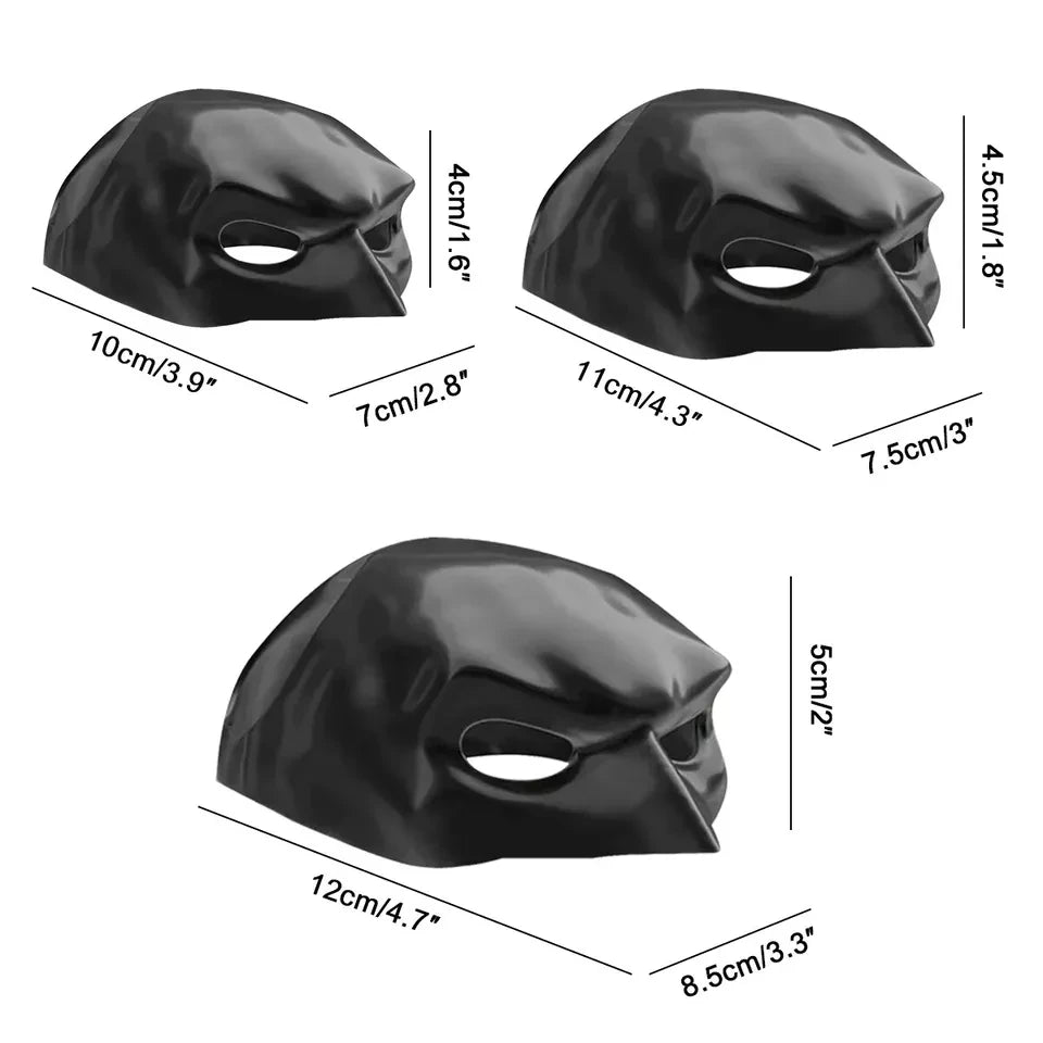 Bat Cat Halloween Half Face Mask – 3D Printed Pet Costume