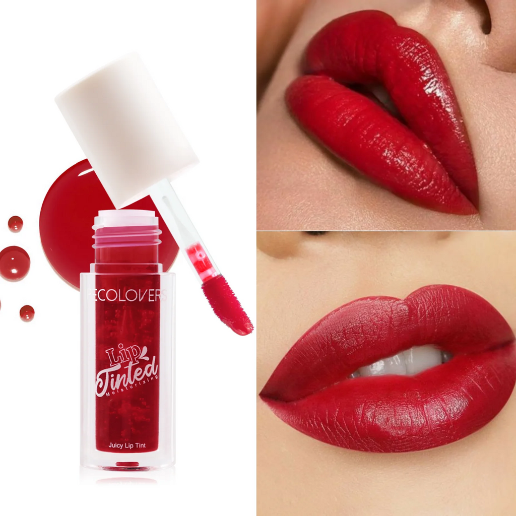 Fruit Juice Lip Tint Non-stick Cup Liquid Lipstick and Blush 2 In1 Waterproof Long Lasting Water Lip Stain Lips&cheek Makeup 1pc Zpaxo