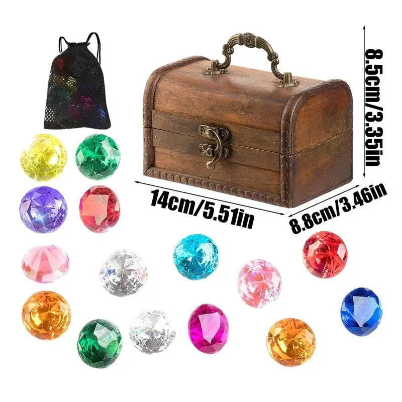 Diving Gems Pool Colorful Jewels Kid Water Training Gem Dive Throw Zpaxo