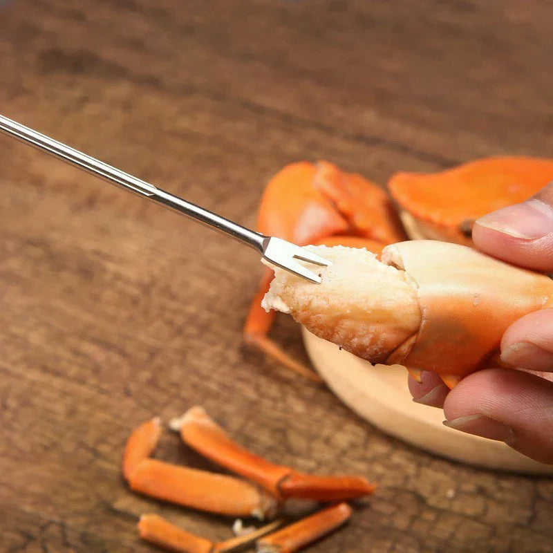 Seafood Crackers Crab Opener Clip Leg Sheller Nuts Forks Lobster Zpaxo