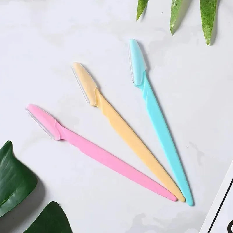 Mix Color Eyebrow Razors – Face & Body Hair Trimmer 1–10 Pcs