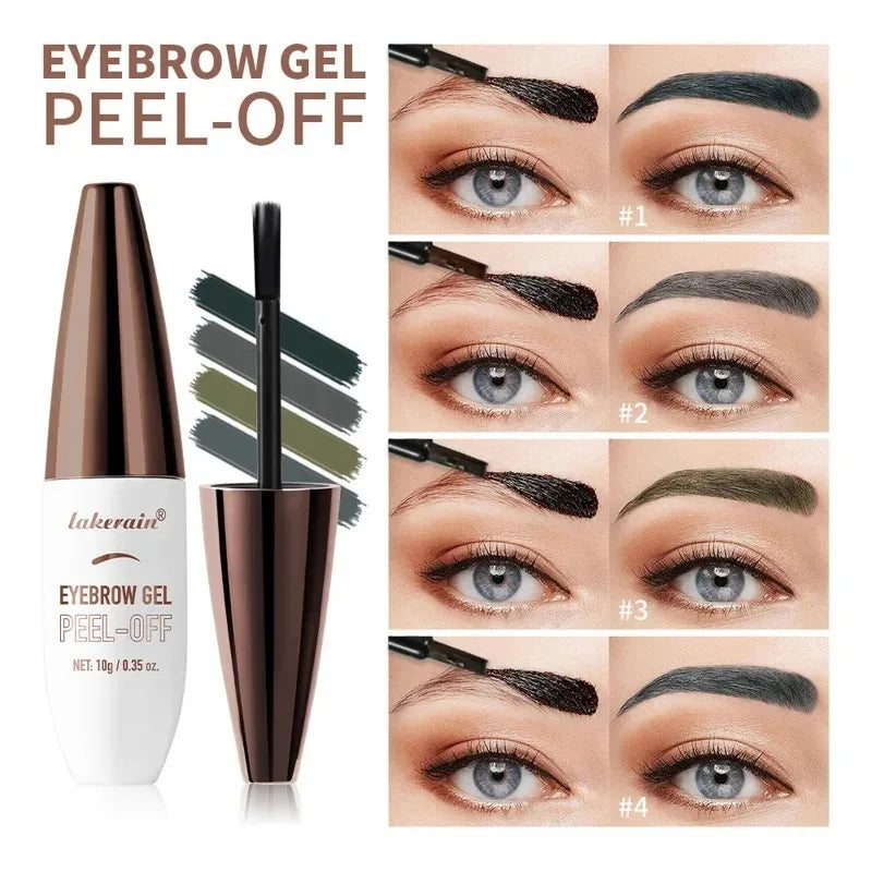 Tattoo Eyebrow Gel Waterproof Easy Peel Off Liquid Semi-permanent