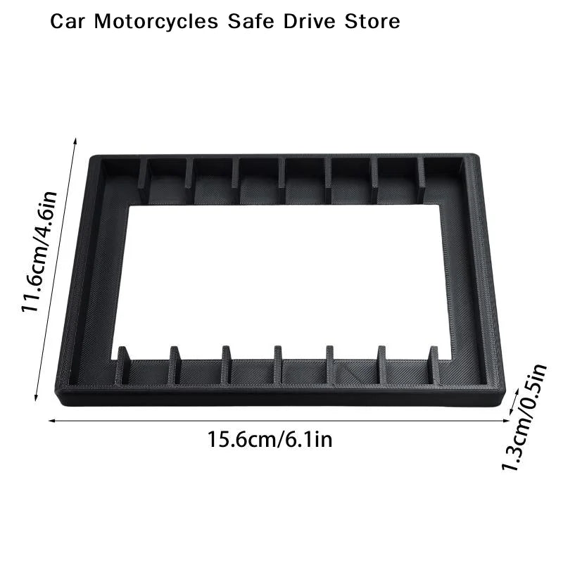 Cassette Tape Storage Rack Audio Holder 8 Slot Total Organizer Studio