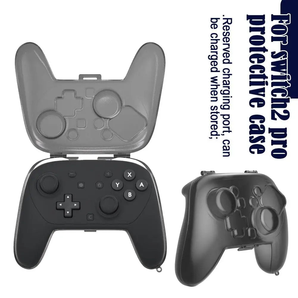 Switch 2 Pro Controller Hard Shell Protective Case | Transparent Controller Protective Case Zpaxo