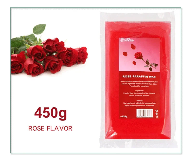 Peel-Off Hand & Foot Wax Mask – SPA Nourishing Gloss 200g/450g Hand & Foot Wax Mask Zpaxo 450gHW-Rose