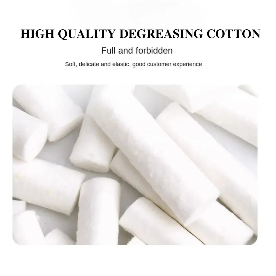 100PCS/box Disposable Lip Tattoo Skin Stretching Cotton Stick With Box Semi-Permanent Makeup Lip Embroidery Blush Recovery Tools Zpaxo