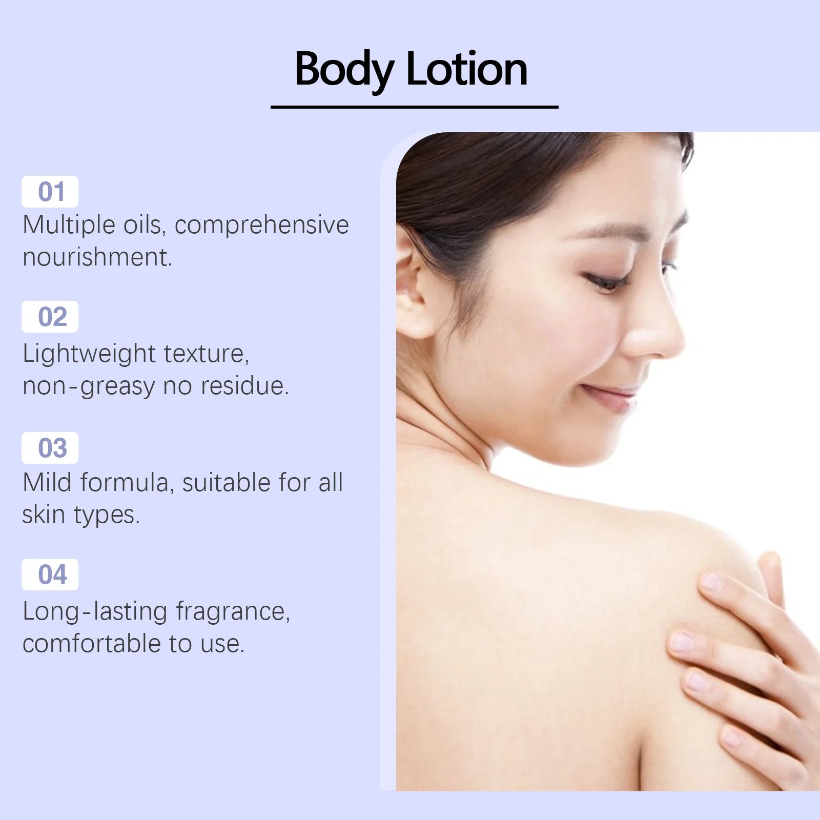 Hoygi Vanilla Cashmere Body Lotion | 24H Hydration Dry Skin Body Lotion Zpaxo