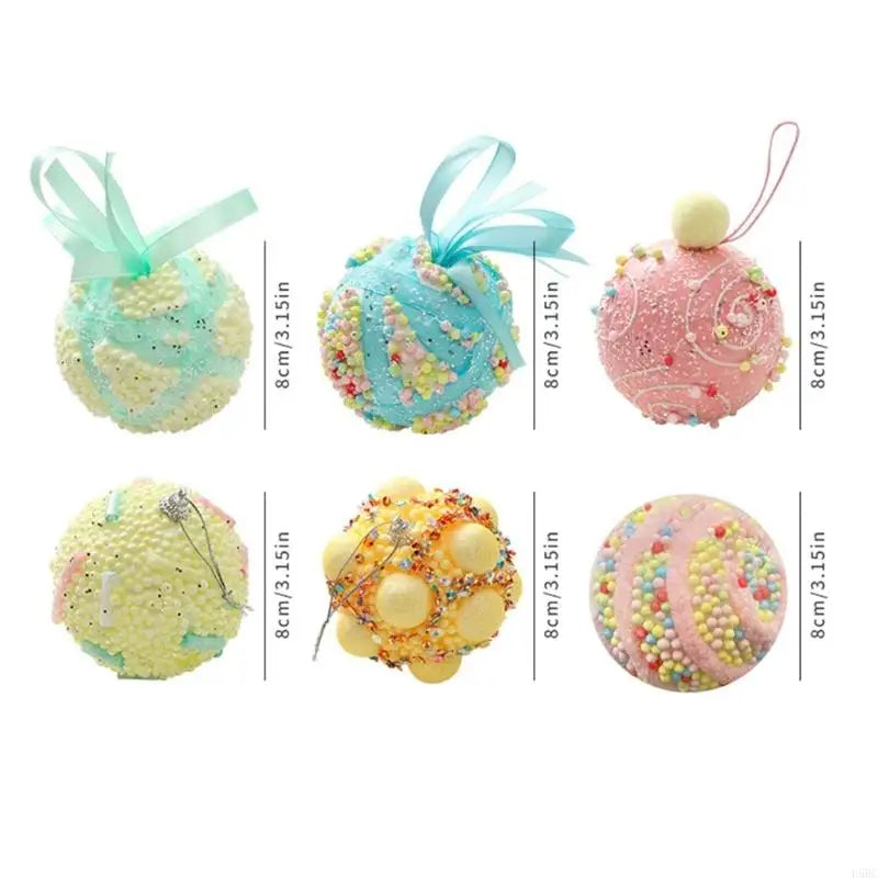 Decorative Ball Holiday Christmas Ornament Tree Decorations