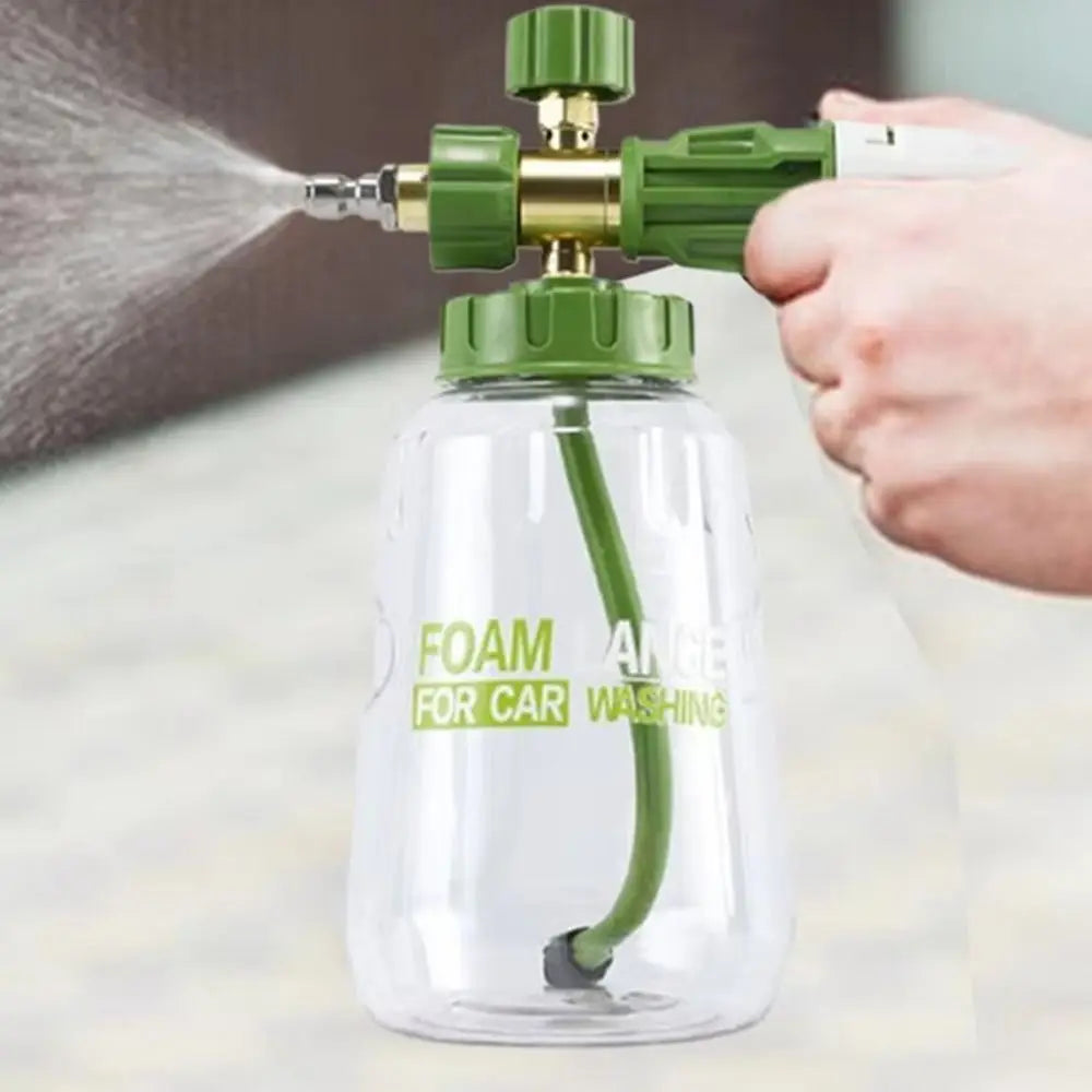 Convenient Thick Handle Car Washer Foam Generator Clear Snow Lance Zpaxo