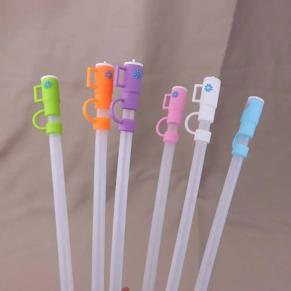 Silicone Straw Cover Caps 10mm – Fits Stanley Cup Straws Straw Tip Cover Zpaxo