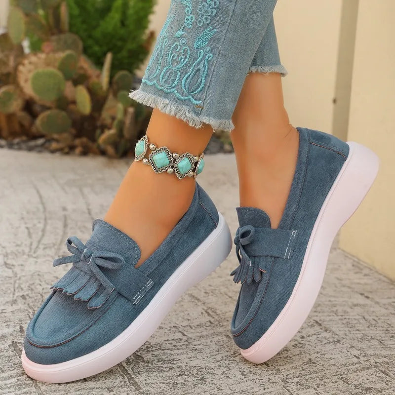 Women's Shoes Fashion Lightweight Flat Loafers 2026 Spring Autumn Zpaxo