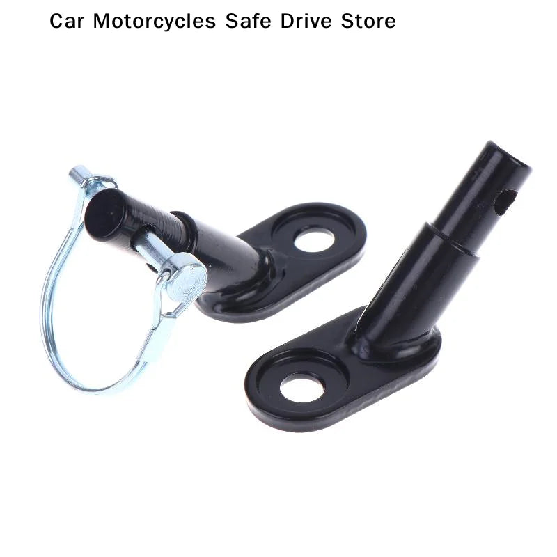 Bicycle Rear Racks Steel Trailer Hitch Mount Adapter Replacement Axle