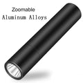 Mini USB Rechargeable LED Flashlight – Zoomable Pocket Torch 600LM