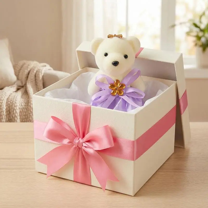 Graduation Party Bouquet Bear Cartoon Dolls DIY Plush Filler Zpaxo