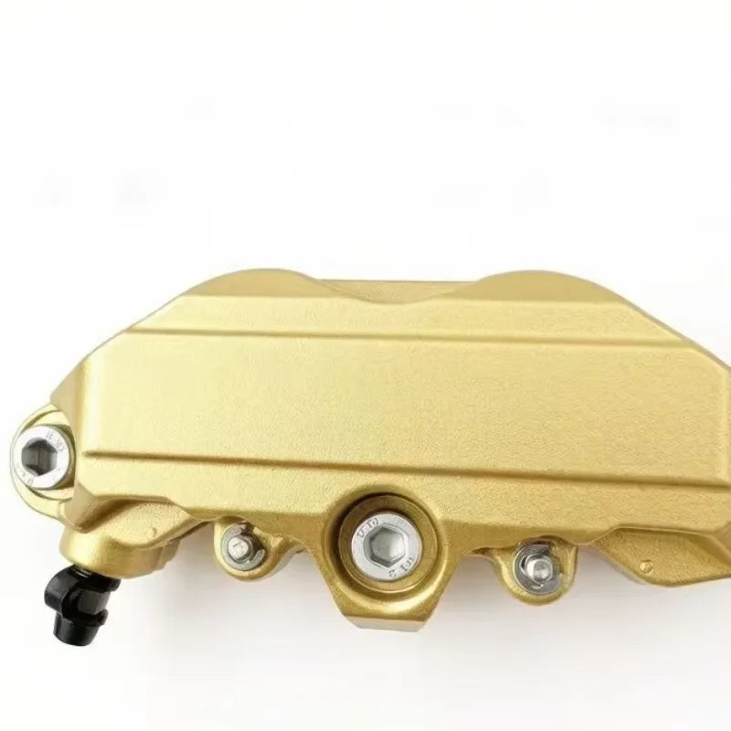 Hangte Gold 4-Piston Brake Caliper | 100mm Electric Motorcycle