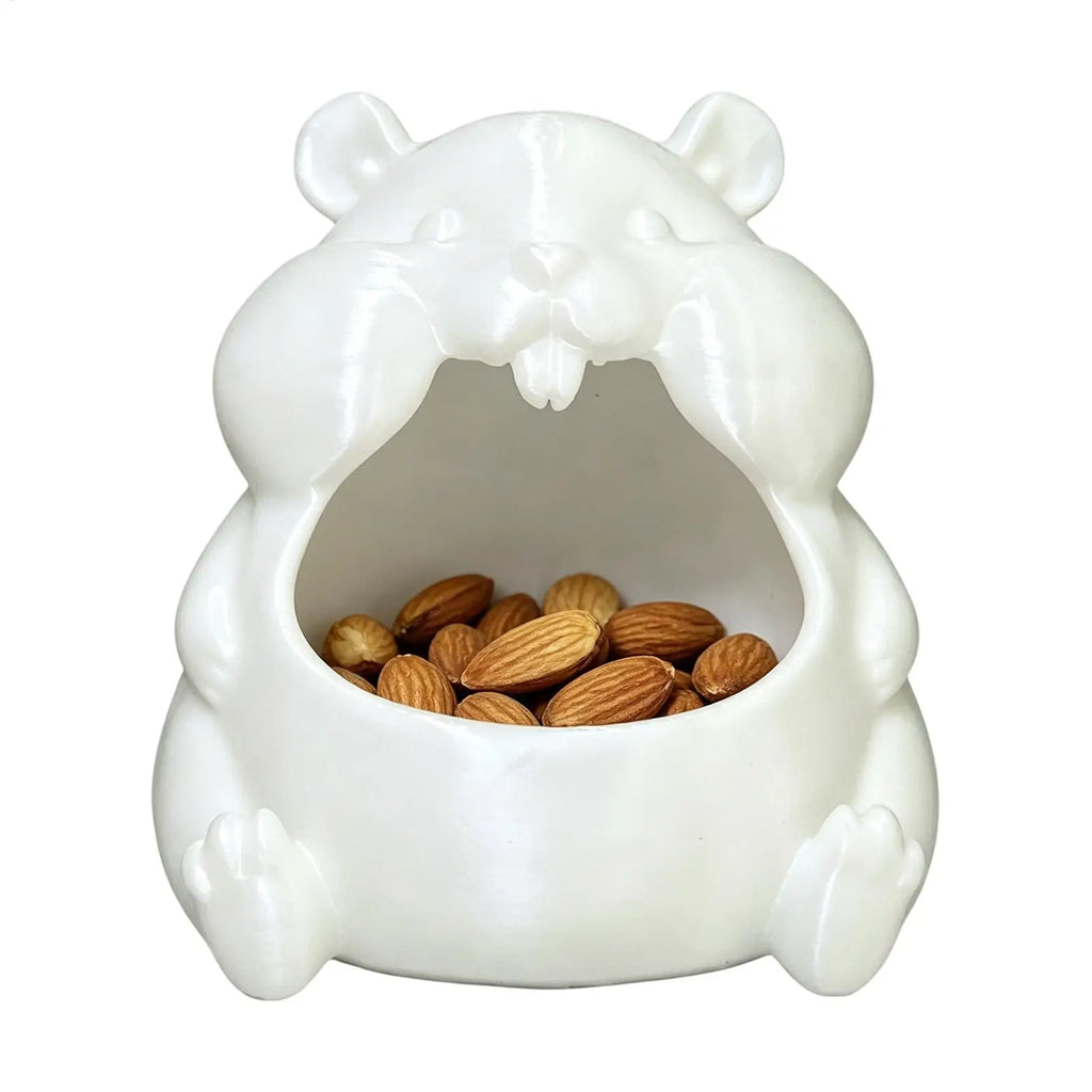 Hamster Shaped Candy Bowl Cute Decorative Tray Multipurpose Organizer