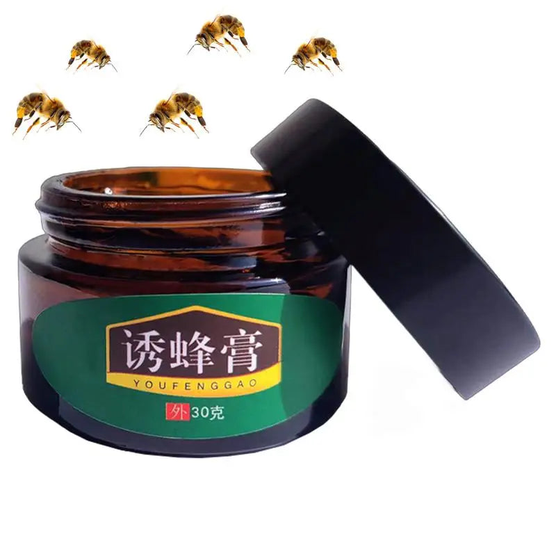 Bee Attractant Balm Lures Outdoor Wild Bees Catcher Easy Attract
