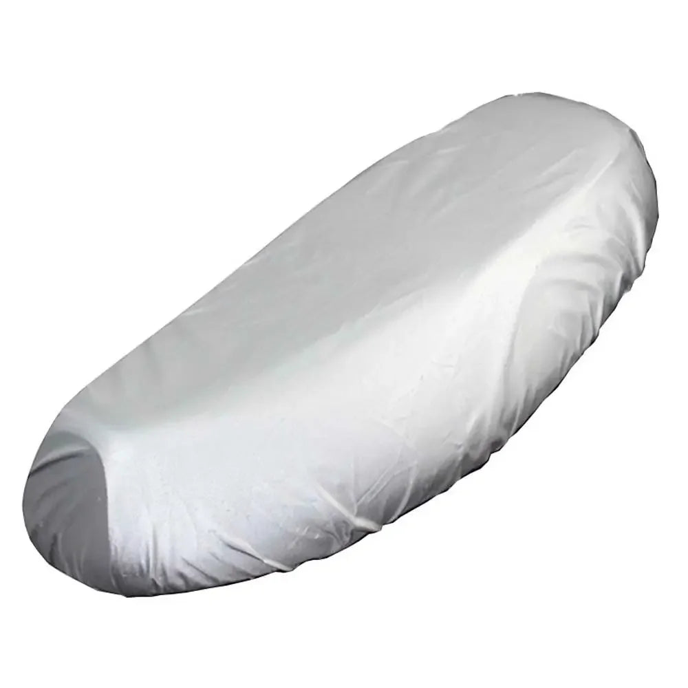 Black Motorcycle Accessories Rain Seat Cover Saddle Cushion Zpaxo silver-XXL