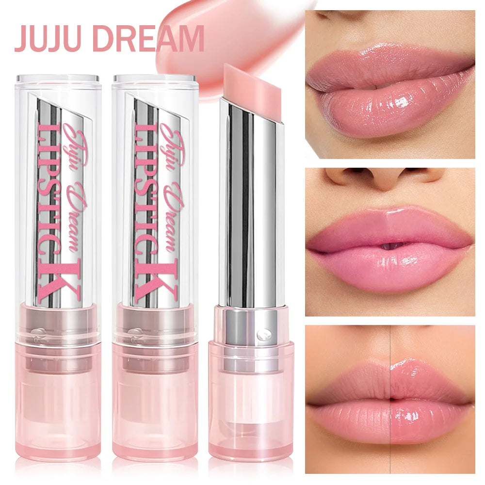 Pink Magic Lip Balm, Color-Changing Moisturizing Lipstick, Hydrating Gloss for Natural Daily Look Zpaxo