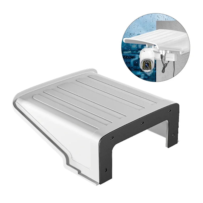 Protective Covers Shield Wall Waterproof Rainproof Cover Turret Dome Cameras Protection Box Security Camera Protection Case Zpaxo 1pc