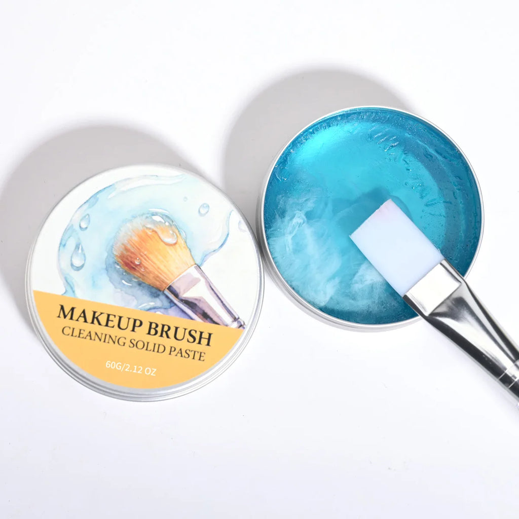 Solid Makeup Brush Cleaning Soap – Brush & Sponge Cleaner Brush Cleaning Soap Zpaxo