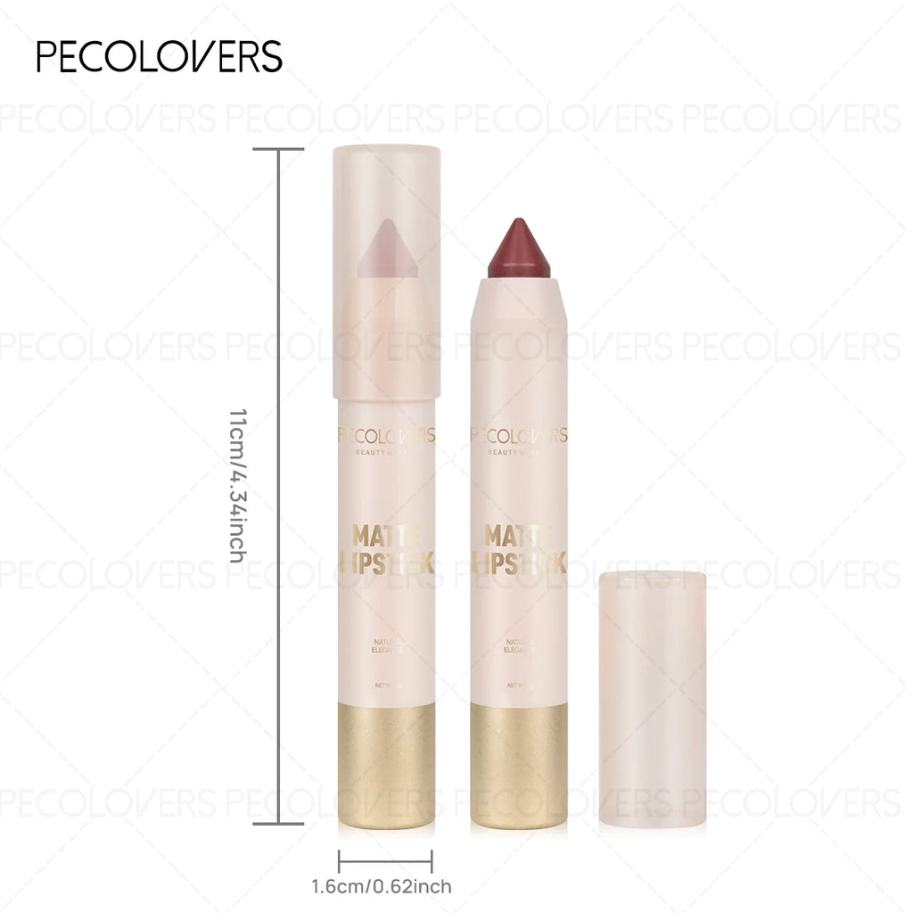 1PC Waterproof Matte Lipstick Pen-Long-Lasting, Waterproof, Moisturizing Formula in Various Shades of Pink, Red, and Nude Zpaxo