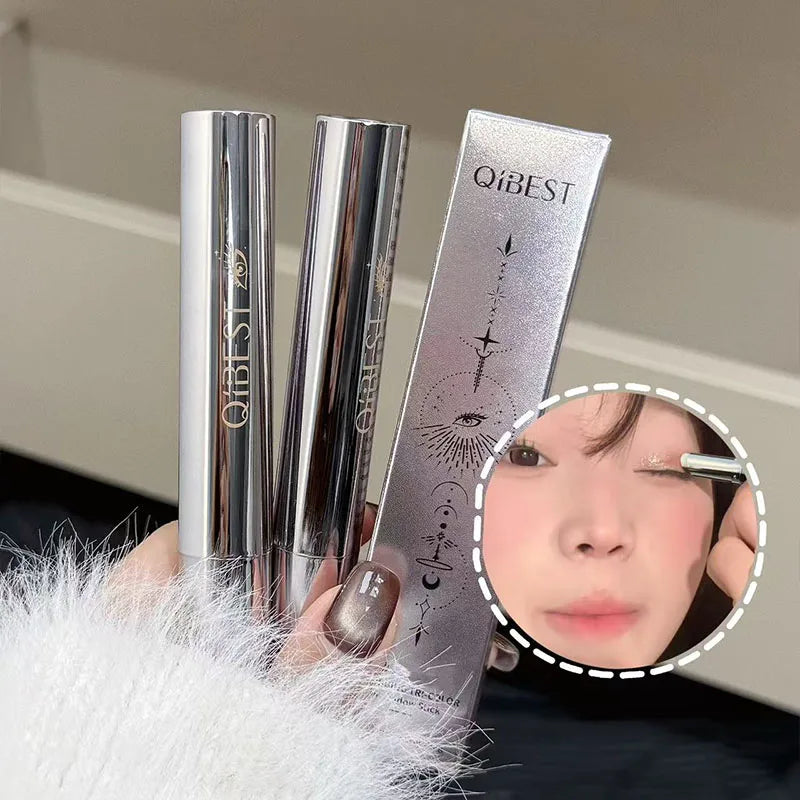Eyeshadow Stick Is Long-lasting and Easy To Color, Waterproof and Anti-smudge Fine Flash Eyeshadow. Zpaxo
