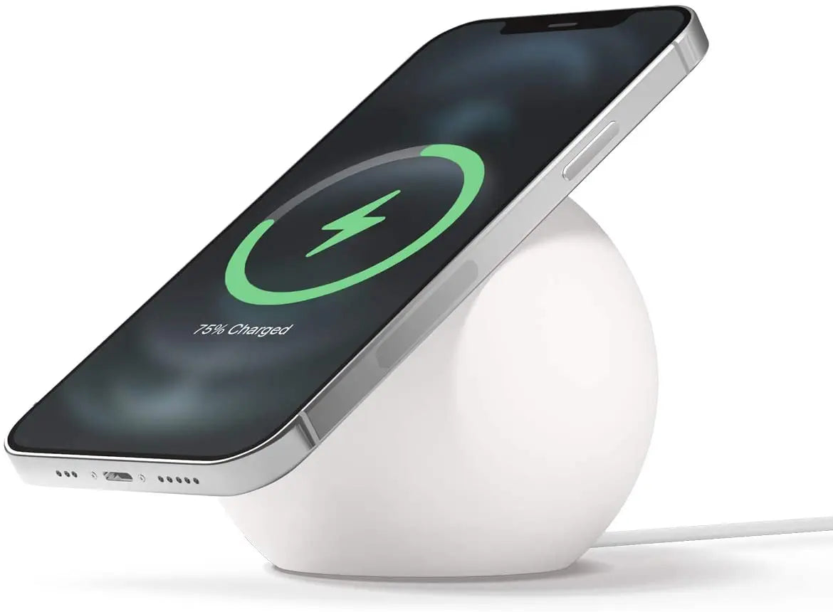 Ball Shape Magnetic Desk Phone Charger Stand Holder Magsafe IPhone 15