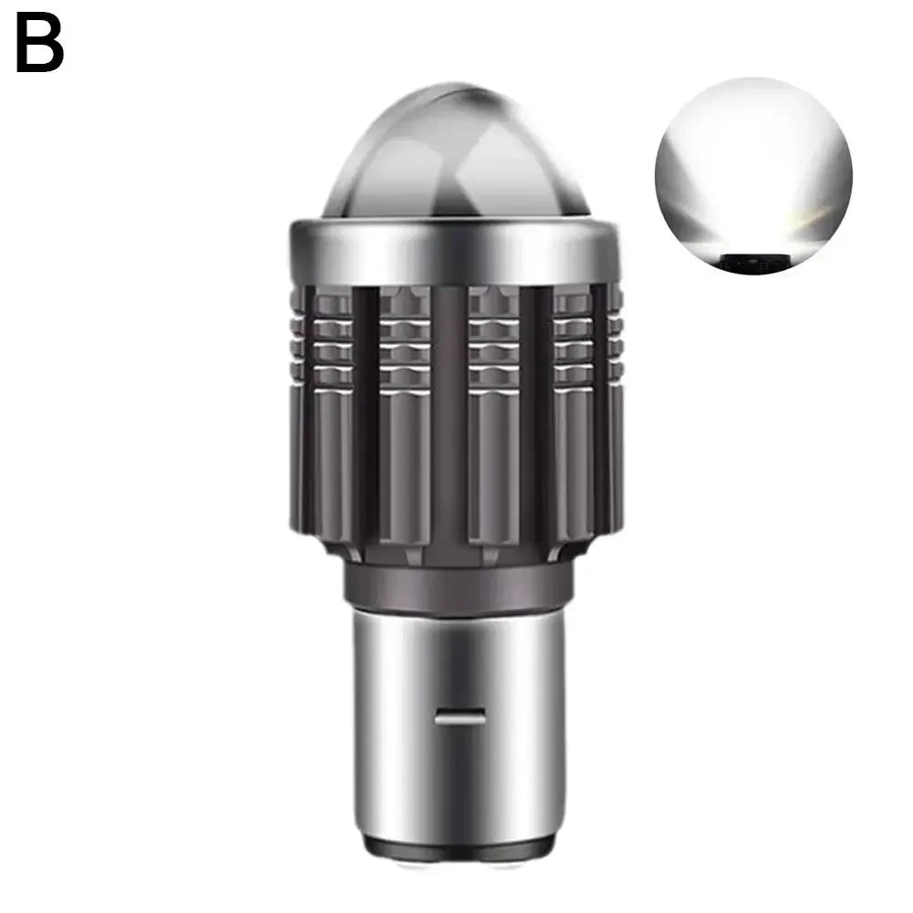 Motorcycle LED Headlight H4 BA20D 12V 12000LM High/Low Beam Bulb Motorcycle LED Headlight Zpaxo white white