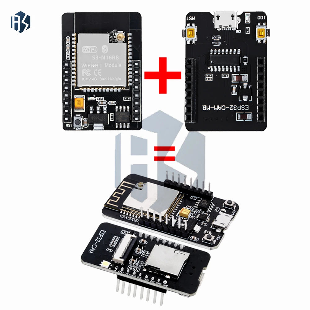 High-Performance ESP32-S3-N16R8 CAM Development Board – WiFi Bluetooth with OV2640/OV3660 Camera for IoT DIY Zpaxo
