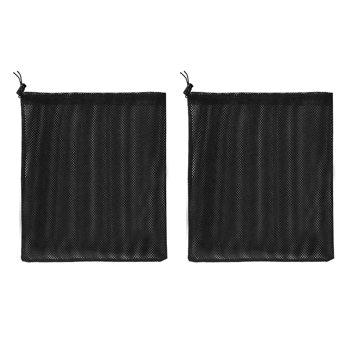 2PC Anti-clog Pump Barrier Bag Pump Filter Mesh Bag Mesh with Drawstring Reusable Pond Pump Protector for Pond Biological Filter Zpaxo