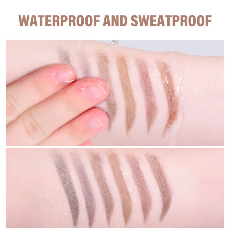 Ultra Fine Eyebrow Pencil Double-ended Waterproof Sweat-proof Long Zpaxo