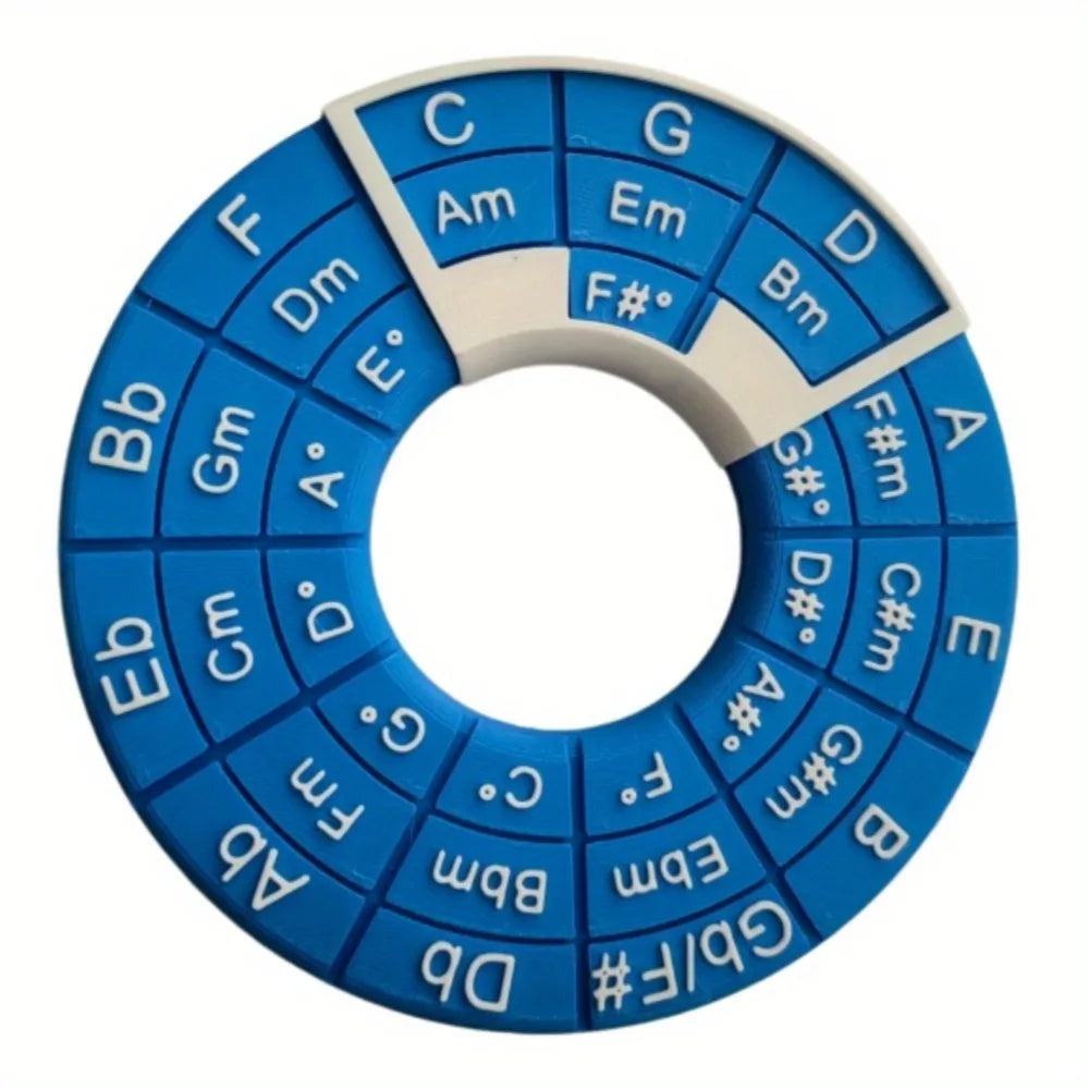Large Plastic Pentatonic Circle Quick Tuning Memorization Aid Ideal
