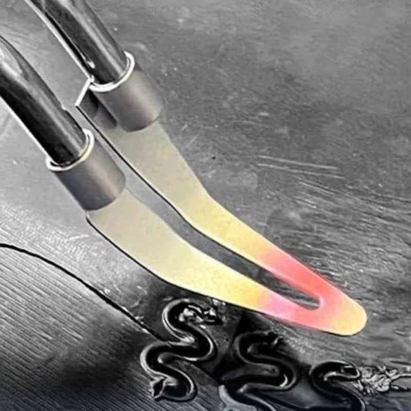 Metal Smooth Head Adjustable Soldering Repair Iron 45 Degree Elbow