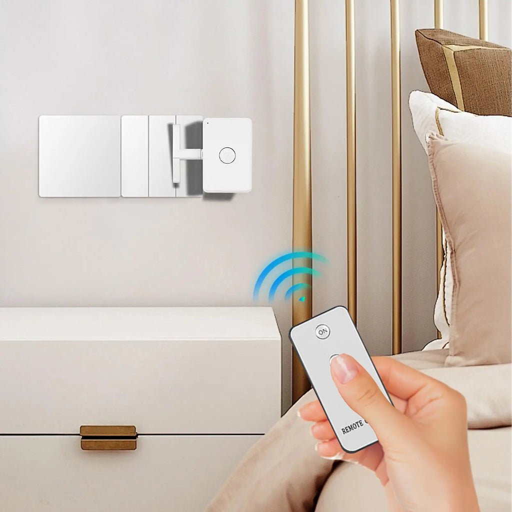 Smart Buttons Wireless Smart Button 10M Range Remote Controller Dimmer Lights Artifact Automation for Dormitory Room Car Door Zpaxo