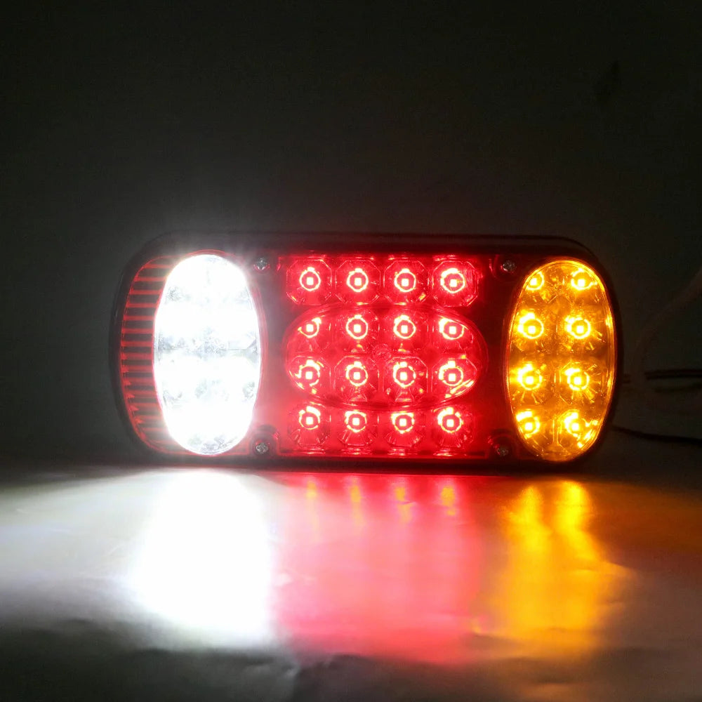 32LED Waterproof Taillight Signal Indicator Trailer Lorry Car Truck