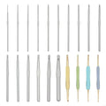 Double Head Knitting Needle Single Crochet Hook Ergonomical Crocheting