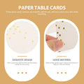 Table Name Tent Cards Elegant Design Weddings Banquets Seating Place