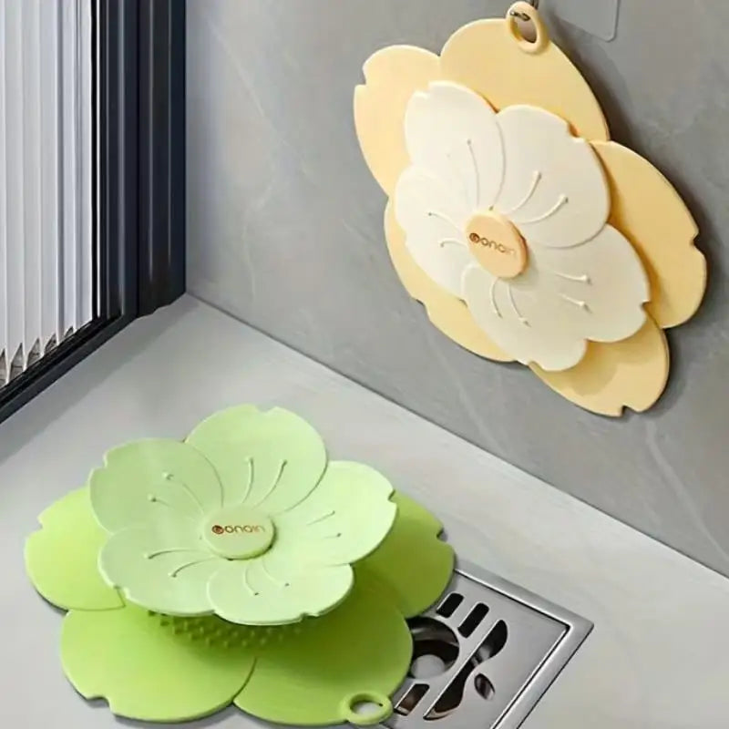 Silicone Drain Plug & Filter – Multi-Function Deodorizing Protector for Shower, Bath, Kitchen, Easy Install Zpaxo