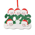 Handmade Snowman Couple Holiday Decoration Resin Materials Decorative