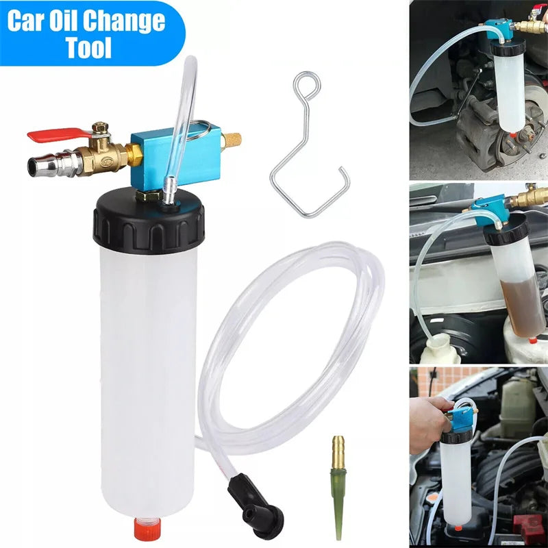 Pneumatic Brake Fluid Bleeder Kit – Car, Truck & Motorcycle