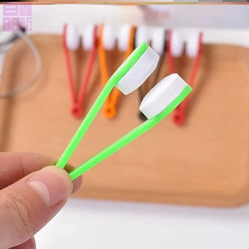 Mini Microfiber Glasses Cleaning Brush – 1/2/5 Pack