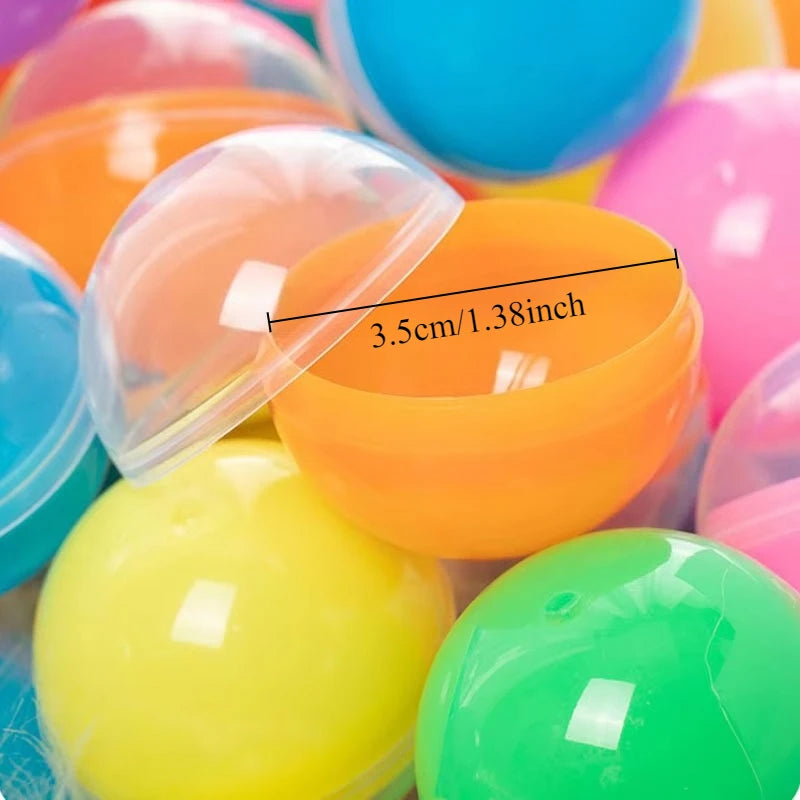 DIY Hollow Balls Plastic Ball Fillable Bauble Ornaments Home Party