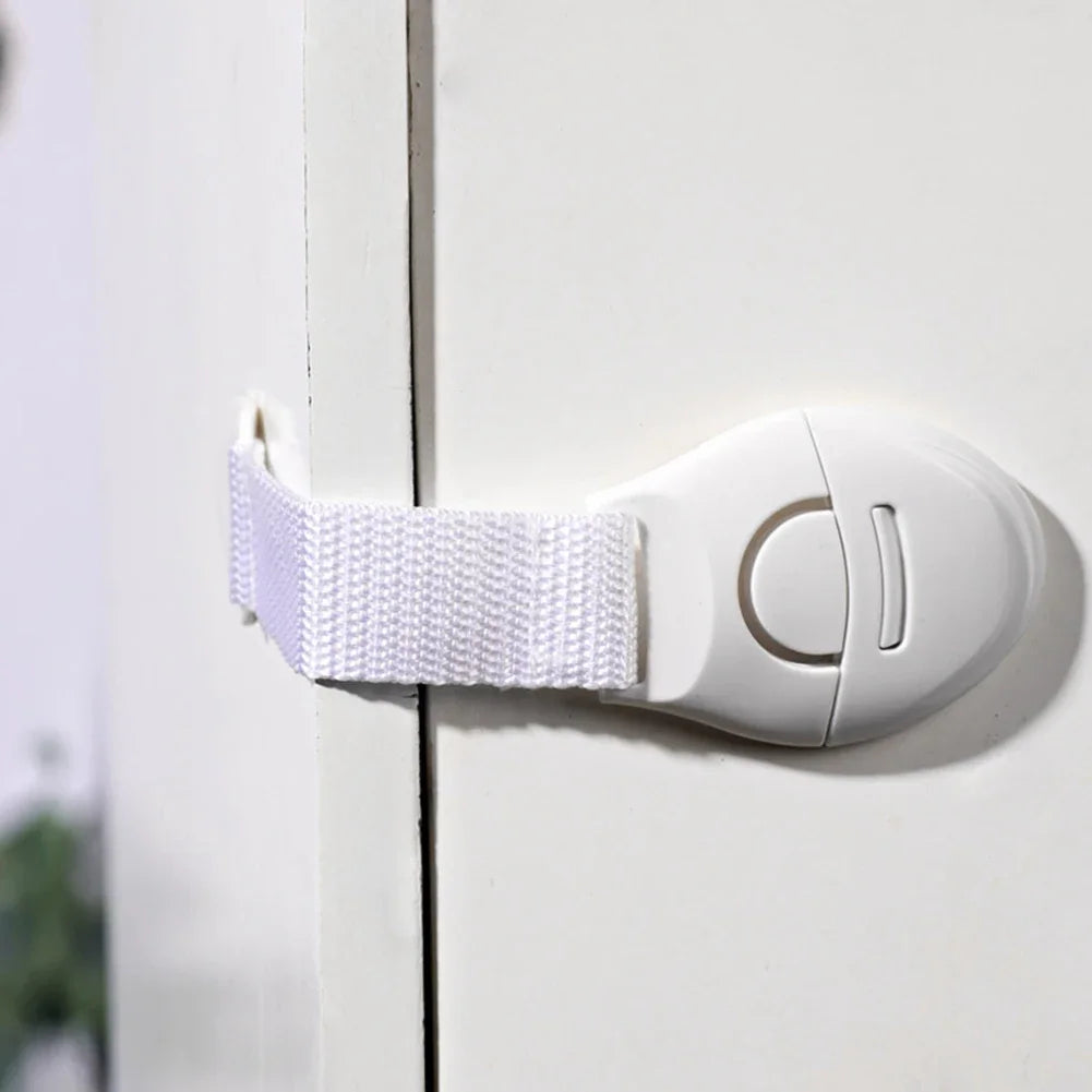 1 2 10 Kids Safety Door Lock Child Cabinet Baby Proof Security
